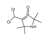 4-dichloromethyl-2,2,5,5-tetramethyl-3-imidazoline-3-oxide Structure