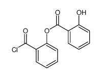 (2-carbonochloridoylphenyl) 2-hydroxybenzoate结构式