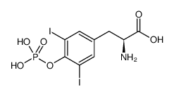 (S)-2-AMINO-3-(3,5-DIIODO-4-(PHOSPHONOOXY)PHENYL)PROPANOIC ACID picture