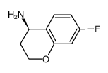(R)-7-氟苯并二氢吡喃-4-胺结构式