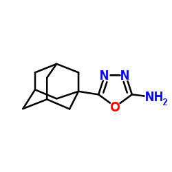 5-(Adamantan-1-yl)-1,3,4-oxadiazol-2-amine结构式
