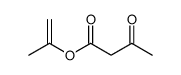 prop-1-en-2-yl 3-oxobutanoate structure