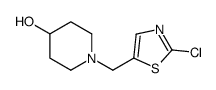 1-(2-Chloro-thiazol-5-ylmethyl)-piperidin-4-ol picture