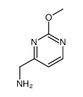 (2-甲氧基嘧啶-4-基)甲胺结构式
