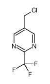 5-(chloromethyl)-2-(trifluoromethyl)pyrimidine Structure