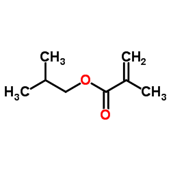 Isobutyl methacrylate Structure