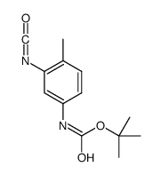 tert-butyl N-(3-isocyanato-4-methylphenyl)carbamate Structure