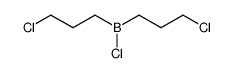 bis(3-chloropropyl)chloroborane Structure