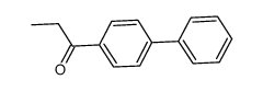 biphenyl-4-propiophenone Structure