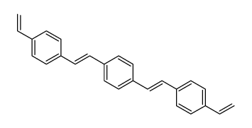 1,4-bis[2-(4-ethenylphenyl)ethenyl]benzene结构式