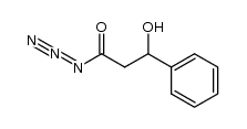 3-Hydroxy-3-phenylpropionyl azide结构式