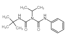 1-叔丁基-3-异丙基-5-苯基缩二脲结构式