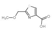 2-(甲氧基甲基)-1,3-噻唑-4-甲酸结构式