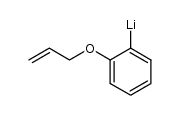 2-allyloxyphenyllithium结构式