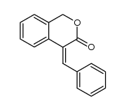 (Z)-4-(phenylmethylene)-3-isochromanone Structure