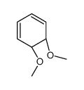 (5R,6S)-5,6-dimethoxycyclohexa-1,3-diene结构式