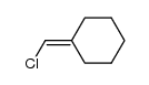 1-(chloromethylene)cyclohexane Structure