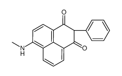6-(methylamino)-2-phenylphenalene-1,3-dione Structure
