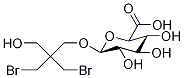 季戊四醇二溴化物-β-D-葡糖醛酸结构式