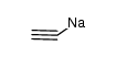 sodium monoacetylide Structure
