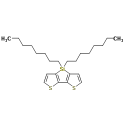 3,3'-二辛基硅基-2,2'-联噻吩结构式