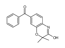 7-benzoyl-2,2-dimethyl-4H-1,4-benzoxazin-3-one结构式
