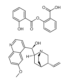 quinine, 2-salicyloyloxy benzoate Structure