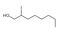 2-iodooctan-1-ol Structure