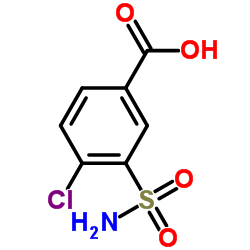 4-Chloro-3-sulfamoylbenzoic acid Structure