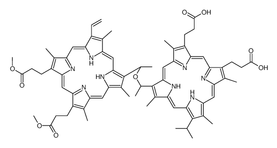 protoporphyrin dimethyl ester hematoporphyrin ether structure