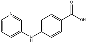 4-(pyridin-3-ylamino)benzoic acid Structure