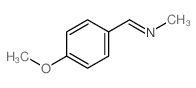 Methanamine,N-[(4-methoxyphenyl)methylene]- Structure