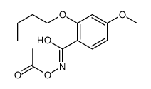 [butoxy-(4-methoxybenzoyl)amino] acetate Structure