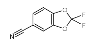 2,2-二氟-1,3-苯并二恶唑-5-腈结构式