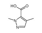 2,4-Dimethyl-2H-pyrazole-3-carboxylic acid structure