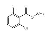 2,6-二氯苯甲酸甲酯结构式