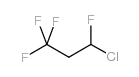 3-chloro-1,1,1,3-tetrafluoropropane Structure