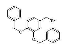 4-(bromomethyl)-1,2-bis(phenylmethoxy)benzene Structure