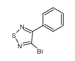 3-bromo-4-phenyl-1,2,5-thiadiazole结构式