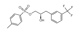 (R)-1-(meta-trifluoromethylphenyl) 3-tosyloxy 2-propanol结构式