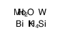 bismuth,cobalt,iron,molybdenum,oxotungsten,potassium,silicon结构式