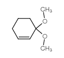 3,3-dimethoxycyclohexene Structure