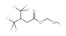 4,4,4-三氟-3-(三氟甲基)-丁酸乙酯结构式