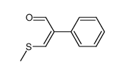 3-methylthio-2-phenylacrolein Structure