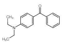 4-(二乙氨基)二苯甲酮结构式