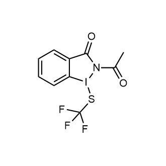 Trifluoromethylthio-iodine(III)reagent(TFTI) Structure