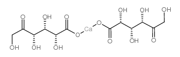 5-酮-D-葡萄糖酸钙结构式