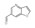 呋喃并[3,2-b]吡啶-6-甲醛结构式