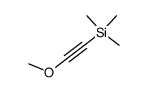 1-methoxy-2-trimethylsilylethyne Structure