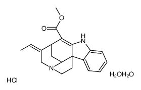 Akuammicine hydrochloride dihydrate [MI]结构式